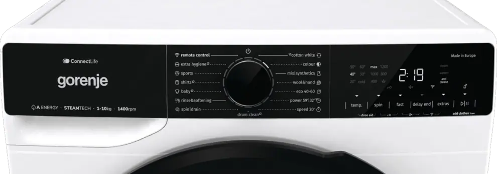Gorenje WPNA14A3PWIFI elöltöltős mosógép kép 6