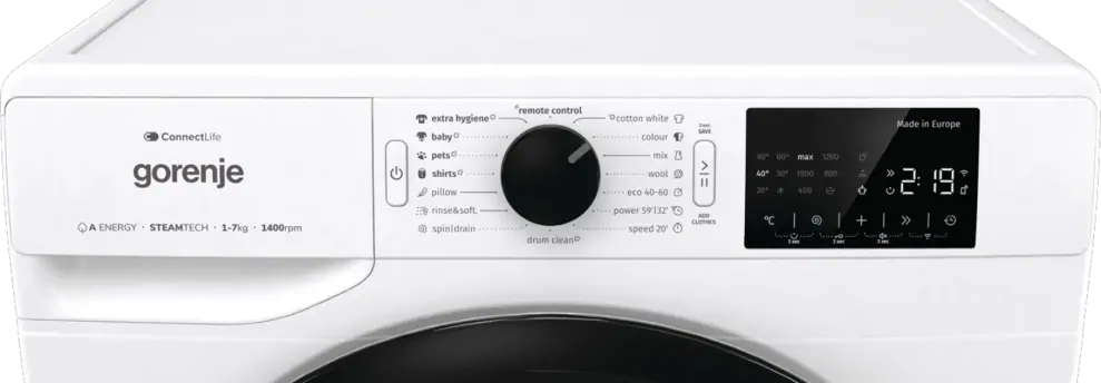 Gorenje WPNEI74A1SWIFI elöltöltős mosógép kép 9