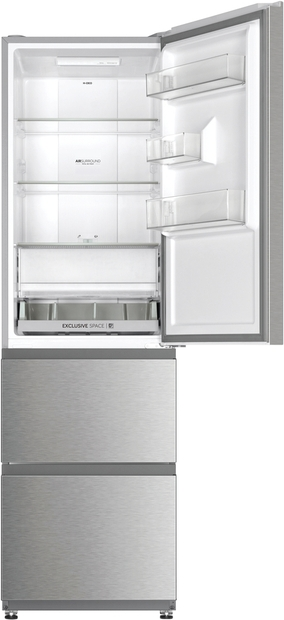 Haier HTR3518ENMX alulfagyasztós hűtőszekrény kép 2