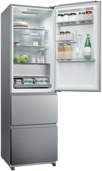 Haier HTR3518ENMX alulfagyasztós hűtőszekrény kép 10