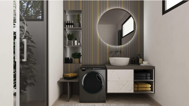 Haier HW50-BP12307GU1 elöltöltős keskeny mosógép kép 17