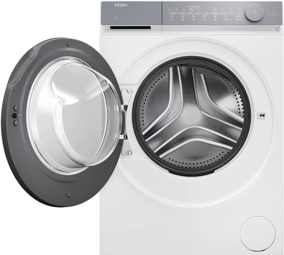 Haier HW80-B14367TU1-S elöltöltős keskeny mosógép kép 6