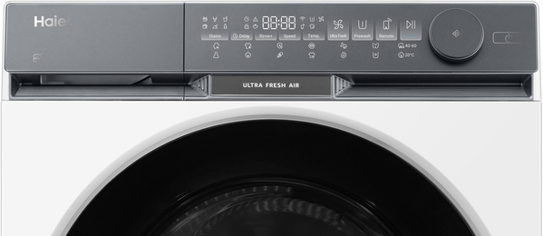 Haier HW90-B14387TU1-S elöltöltős keskeny mosógép kép 6