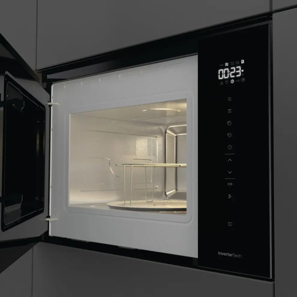 Hisense BIM325GI63DBG beépíthető mikrohullámú sütő kép 2