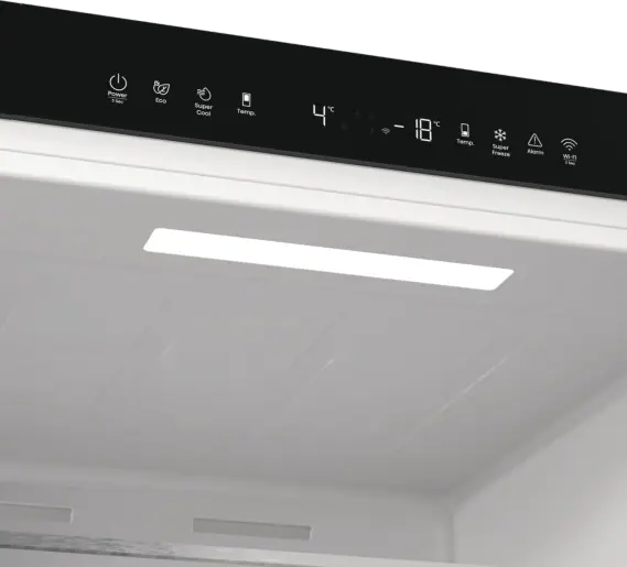 Hisense RB5P410SBFC alulfagyasztós hűtőszekrény kép 11