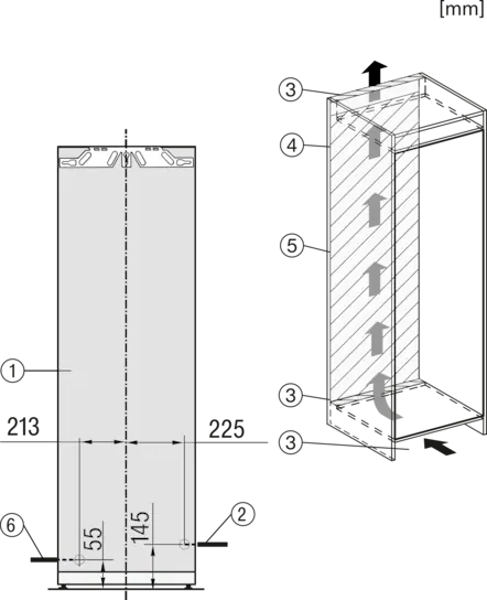 Miele FNS 7794 D L beépíthető fagyasztószekrény kép 8