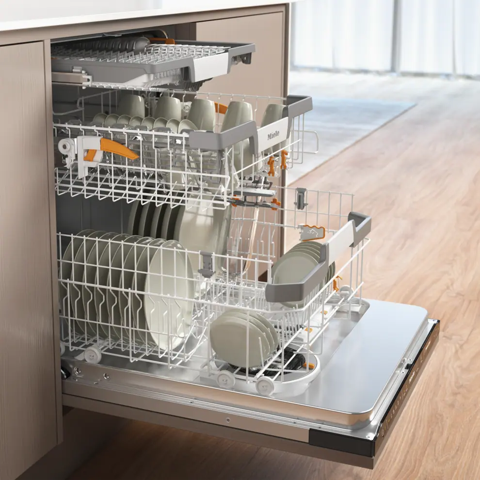 Miele G 7651 SCVI AUTODOS OBSZIDIáNFEKETE beépíthető mosogatógép kép 3