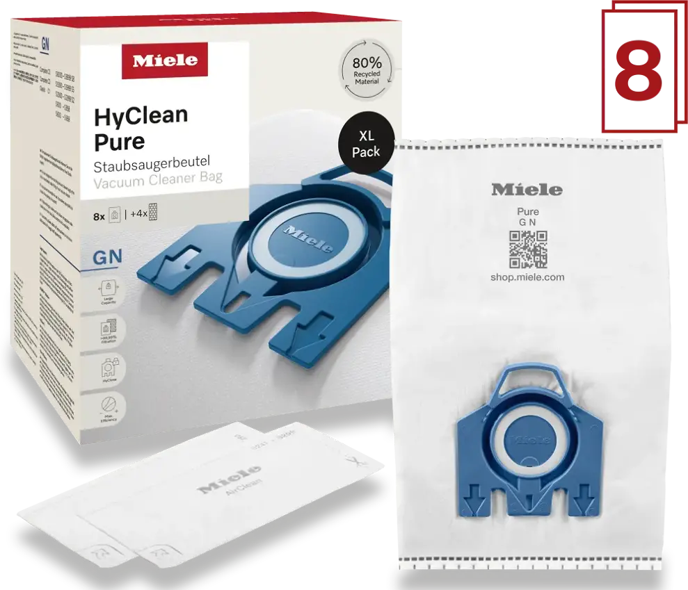 Miele GN XL HYCLEAN PURE 8 HyClean Pure GN porzsák kép 2