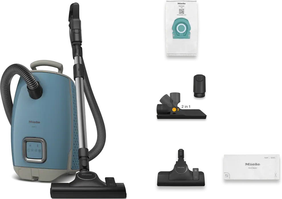 Miele GUARD L1 NORDIC KéK porszívó porzsákos kép 2
