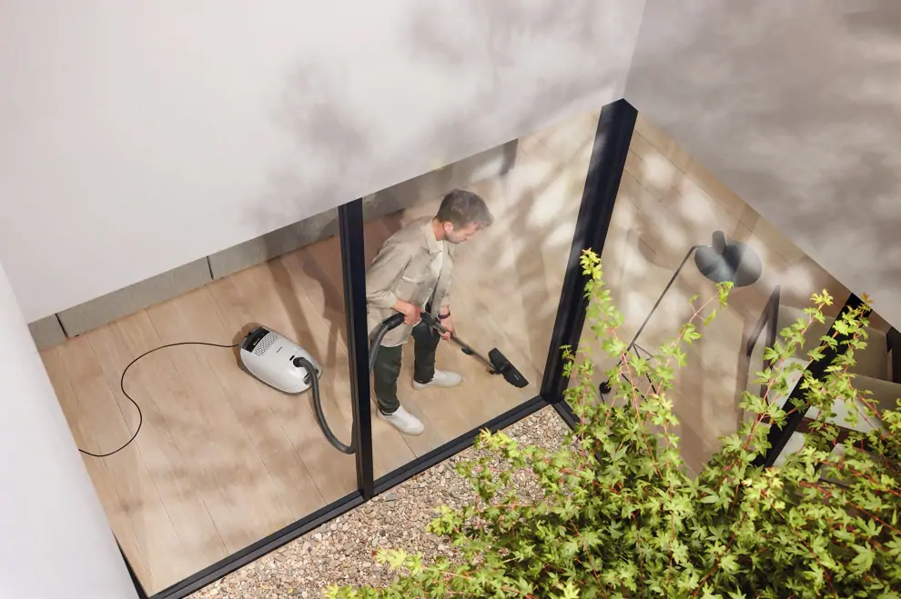 Miele GUARD M1 PARQUET FLEX BRILIáNSFEHéR porszívó porzsákos kép 7