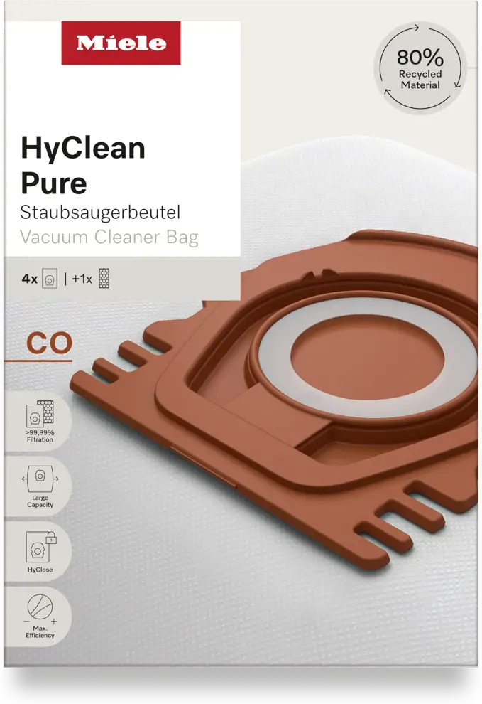 Miele HYCLEAN PURE CO PORZSáK HyClean Pure CO porzsák Fő kép