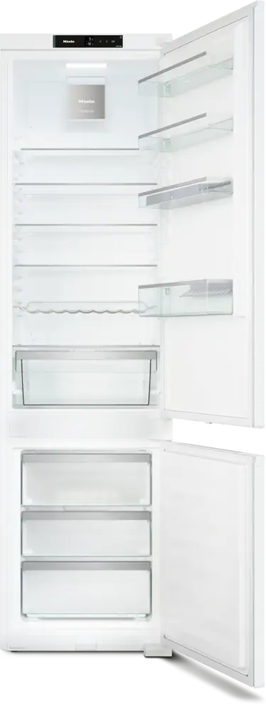 Miele KFN 7833 D beépíthető alulfagyasztós hűtőszekrény kép 2