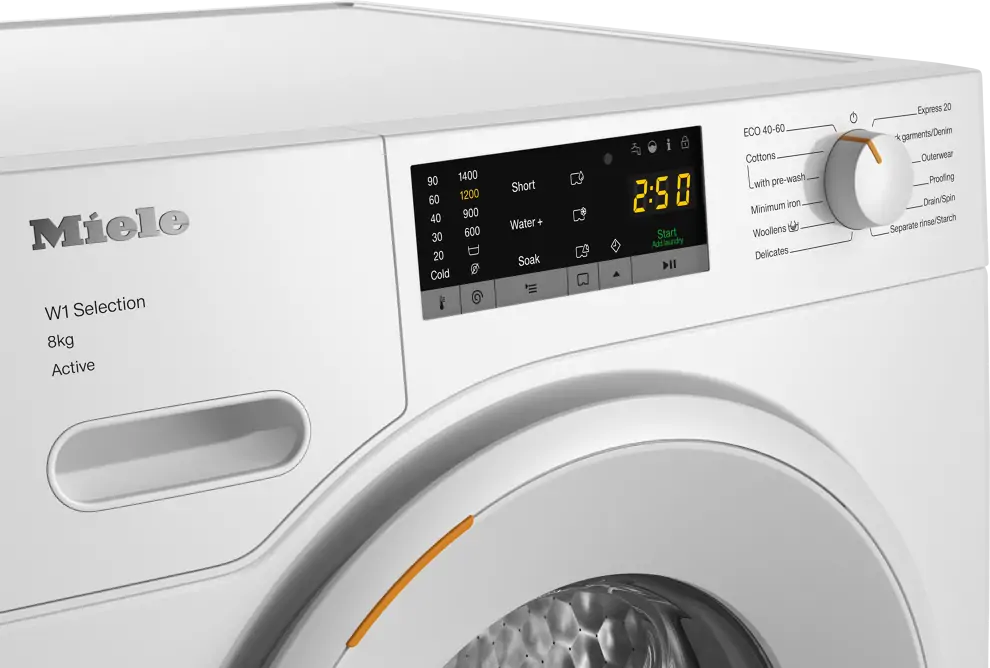 Miele WSA123 WCS elöltöltős mosógép kép 4