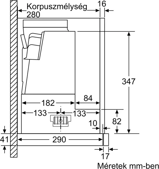 Neff D46ML54X1 Beépíthető páraelszívó kép 13