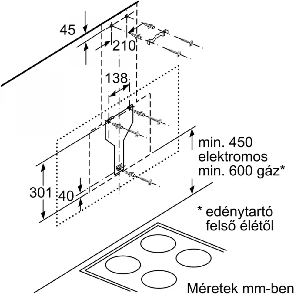Neff D65IHM1S0 Kürtős páraelszívó kép 9