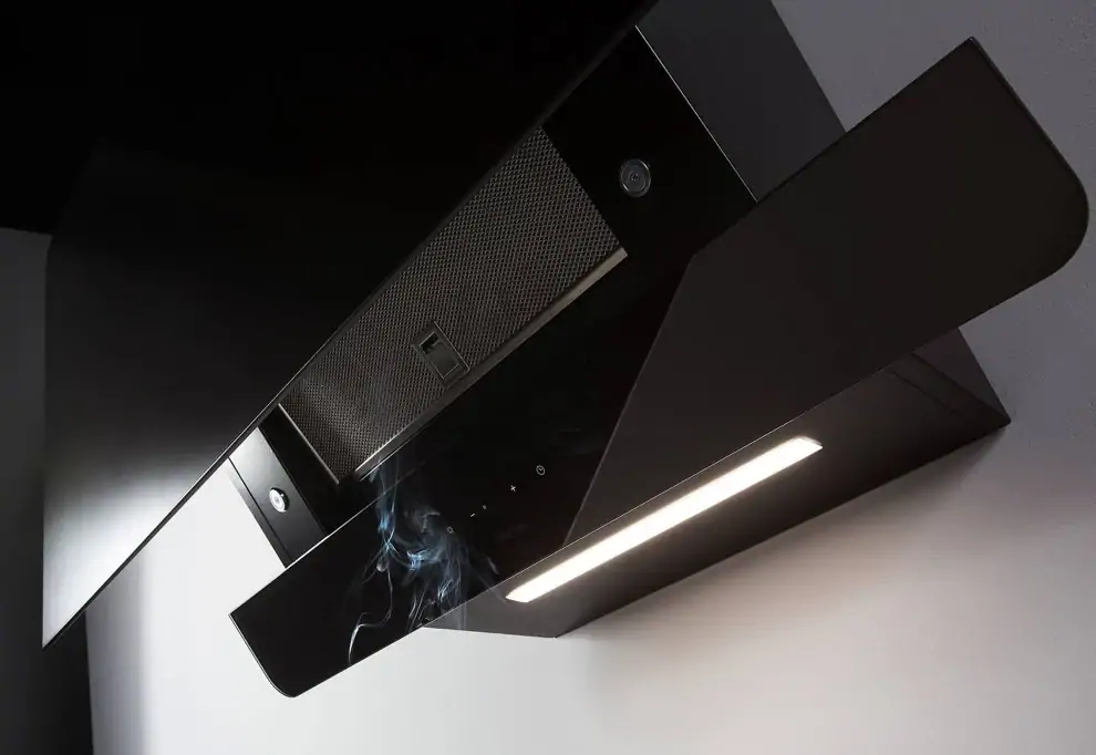 Sirius SLTC-93 SKINNY TW 60 cm fekete kürtős páraelszívó kép 2