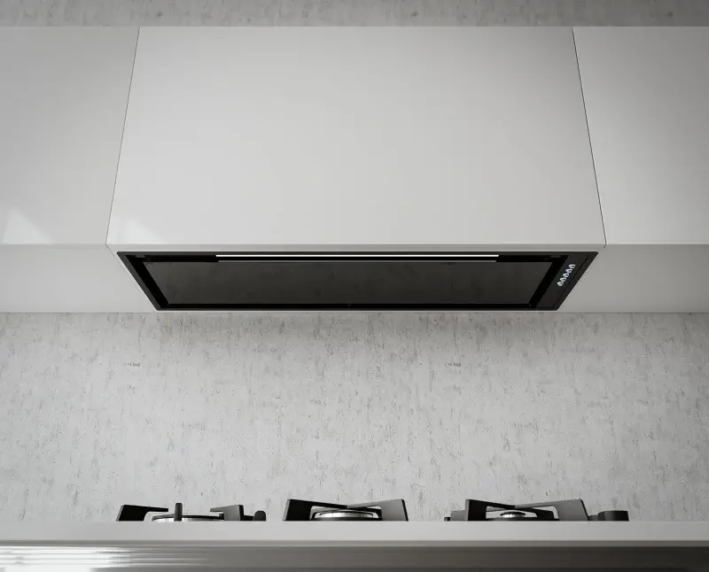 Sirius SM-927 52 cm fekete kürtőbe építhető páraelszívó Fő kép