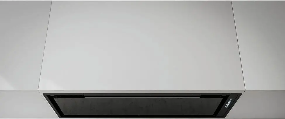 Sirius SM-927 85 cm fekete kürtőbe építhető páraelszívó Fő kép