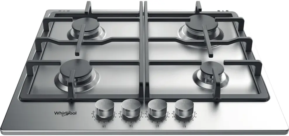 Whirlpool TKRL 660 IX beépíthető gázfőzőlap Fő kép