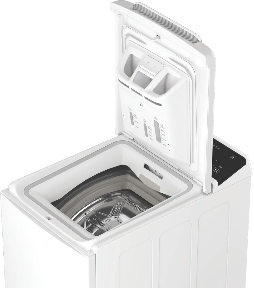 Whirlpool TW721WBSSWAHU felültöltős mosógép kép 4