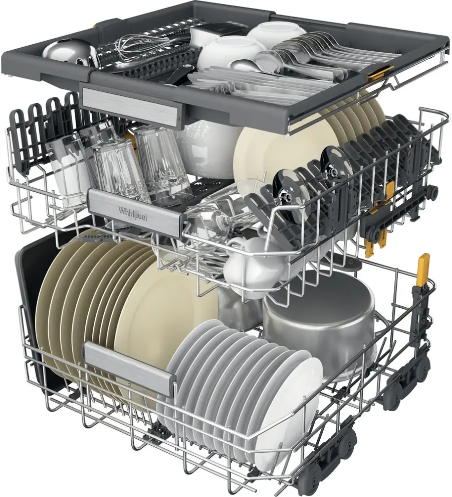 Whirlpool W7F HS51 X szabadonálló mosogatógép kép 5