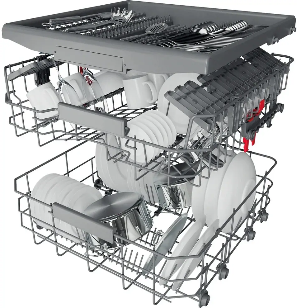 Whirlpool WFC 3C26N F szabadonálló mosogatógép kép 9