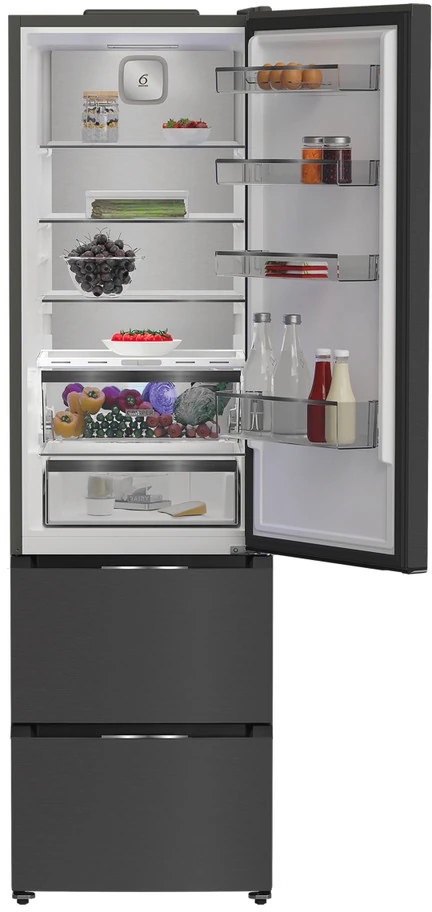 Whirlpool WHKF 6353 XBR6E alulfagyasztós hűtőszekrény kép 4