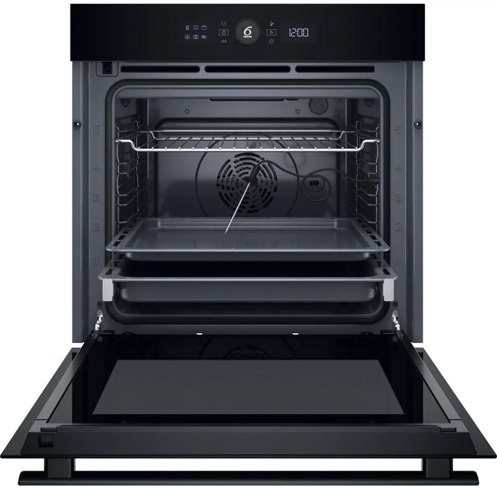 Whirlpool WOI4S8PPM1SB beépíthető önálló sütő kép 2