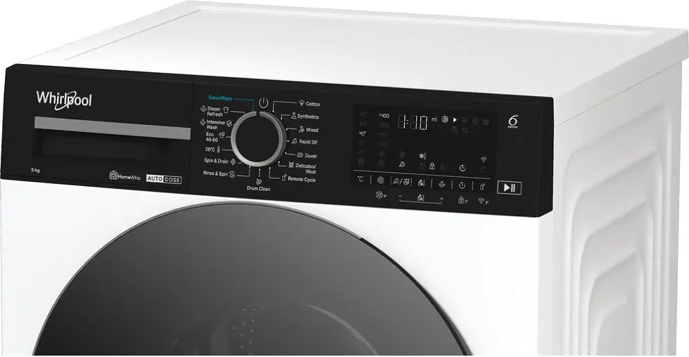 Whirlpool WPM 97W ADS EE elöltöltős mosógép kép 5