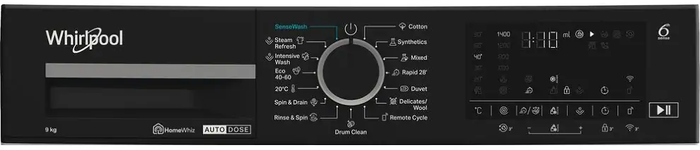 Whirlpool WPM 97W ADS EE elöltöltős mosógép kép 7