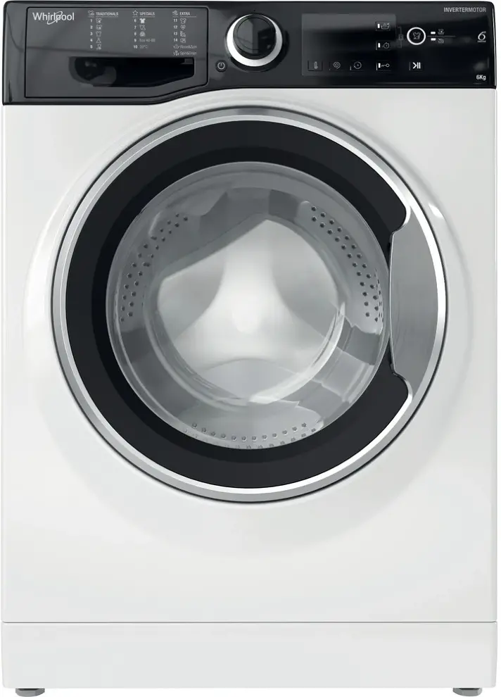 Whirlpool WRBSB 6249 S EU elöltöltős keskeny mosógép kép 2