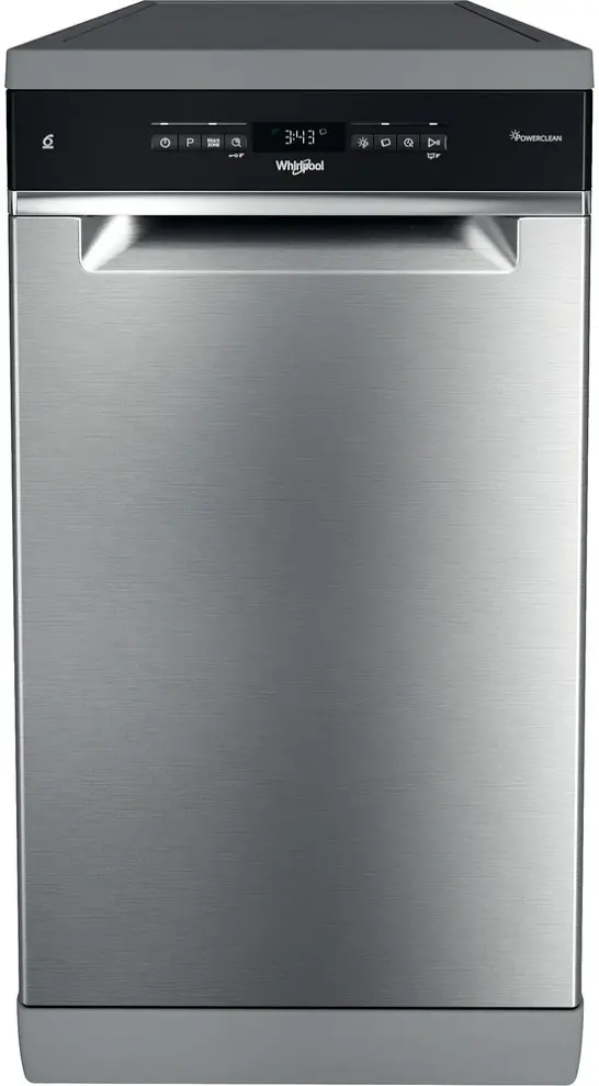 Whirlpool WSFO 3O34 PF X szabadonálló keskeny mosogatógép kép 2