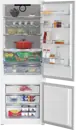 Beko BCNE400E50SHN beépíthető alulfagyasztós hűtőszekrény Fő kép