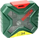 Bosch 2607010608 34 részes X-line készlet kép 2