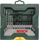 Bosch 2607019675 Mini X-Line 15 részes vegyes fúrókészlet kép 2