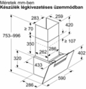 Bosch DWK67FN60  Falra szerelhető páraelszívó kép 12