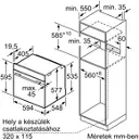 Bosch HBG7721B2 beépíthető önálló sütő kép 8