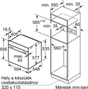 Bosch HBG774KB1 Beépíthető önálló sütő kép 7