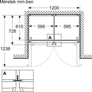 Bosch KSN36VLDG hűtőszekrény kép 14