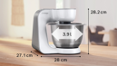 Bosch MUM58210 robotgép kép 5