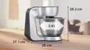 Bosch MUM58251 Konyhai robotgép kép 4