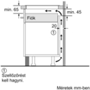 Bosch PIF61ABB5E Indukciós főzőlap kép 8
