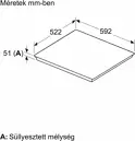 Bosch PIX631HC1E Indukciós főzőlap kép 11
