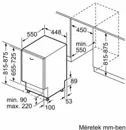Bosch SPV2HMX02E Beépíthető mosogatógép kép 15