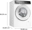 Bosch WGB266A6BY Elöltöltős mosógép kép 6