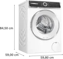 Bosch WGH256A0BY Elöltöltős mosógép kép 7
