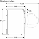 Bosch WQH246D3BY Hőszivattyús kondenzációs szárítógép kép 14