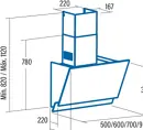 Cata JUNO 600 XGWH kürtős páraelszívó kép 2