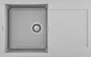 Elleci Easy 300 M79 aluminium (LMY30079) Gránit mosogatótálcák Fő kép