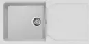 Elleci Ego 480 G68 bianco (LGE48068) Gránit mosogatótálcák Fő kép